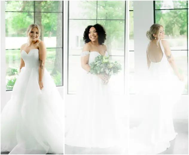Photo of the bridal gowns - Mobile Image