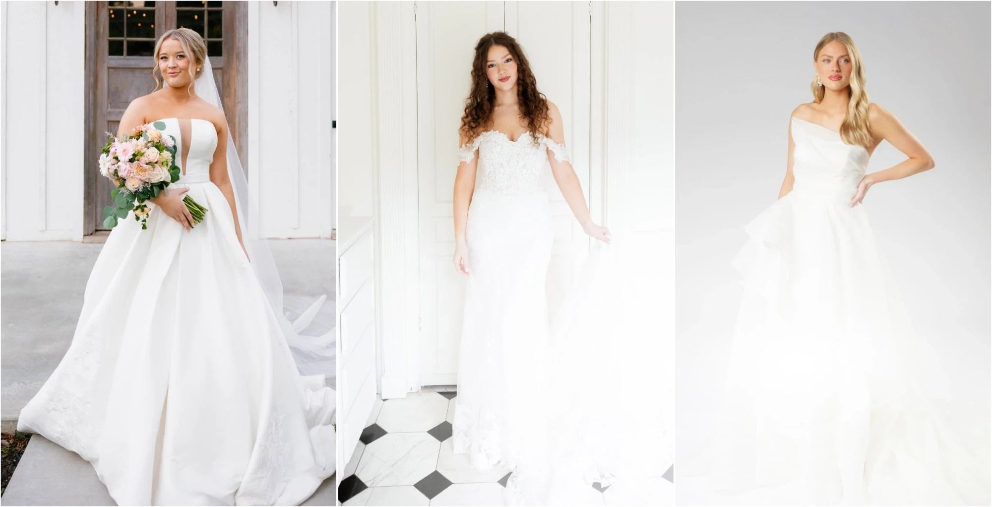 Photo of the bridal gowns - Desktop Image