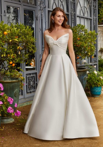 Morilee 4461 #0 Ivory thumbnail