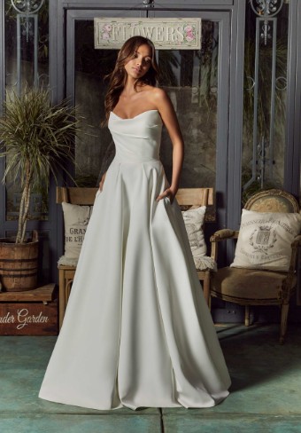 Morilee 4473 #0 Ivory thumbnail