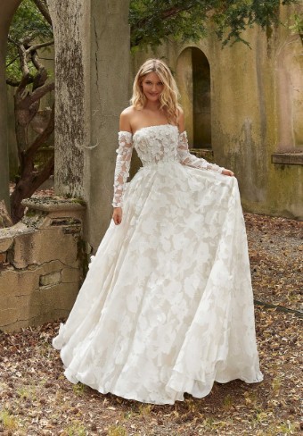 Morilee 4159 #2 Ivory/Prosecco/Honey thumbnail