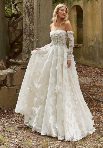 Morilee 4159 #3 Ivory/Prosecco/Honey thumbnail