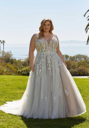 Morilee 3392 #1 Ivory thumbnail