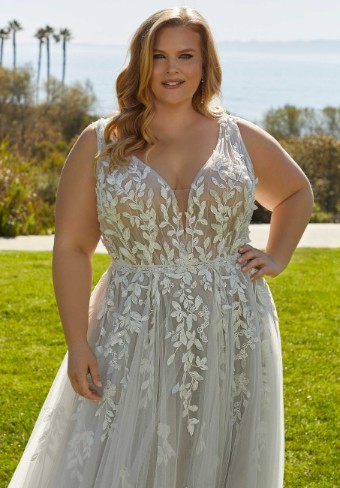 Morilee 3392 #0 Ivory thumbnail