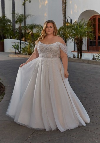 Morilee 3399 Luna #6 Ivory thumbnail
