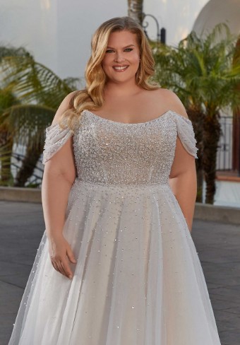 Morilee 3399 Luna #1 Ivory thumbnail