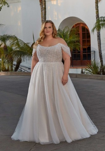 Morilee 3399 Luna #0 Ivory thumbnail