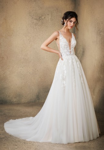 Morilee 5763 Rosa #0 Ivory/Champagne thumbnail